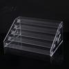 Nail Polish Organizer 5/7 Tier Acrylic Display Stand with Fences, Perfume Organizer, Removable Bracket for Home Makeup Multifunctional Clear