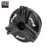Motorcycle Accessories Auminum oil Filler Engine Dain Plug Cover For Yamaha FZ6 2004-2012 FZ6R FAZER 2009-2017