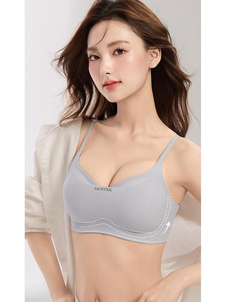 Wireless Cross-Back Bra with Side Support for Small Busts