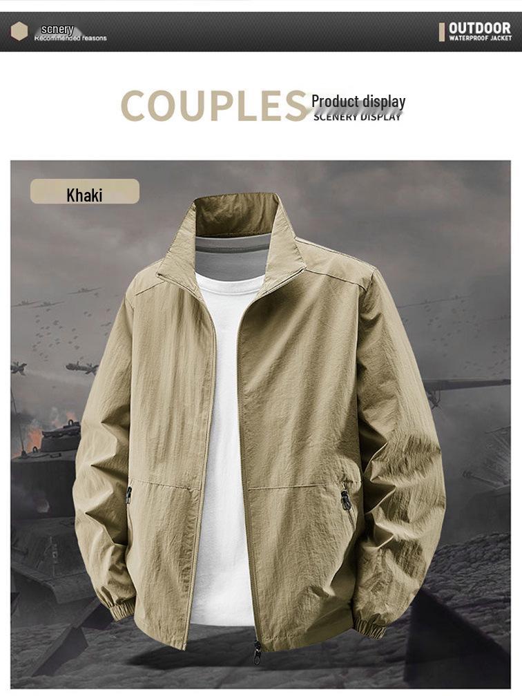 Vielseitige Dreifach-Schutzjacke für Herren - Outdoor-Sport, Lockerer Schnitt, Koreanischer Stil für Frühling/Herbst