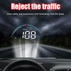 Car HUD Head-Up Display Car-Styling Overspeed Warning Projector for Safe Driving