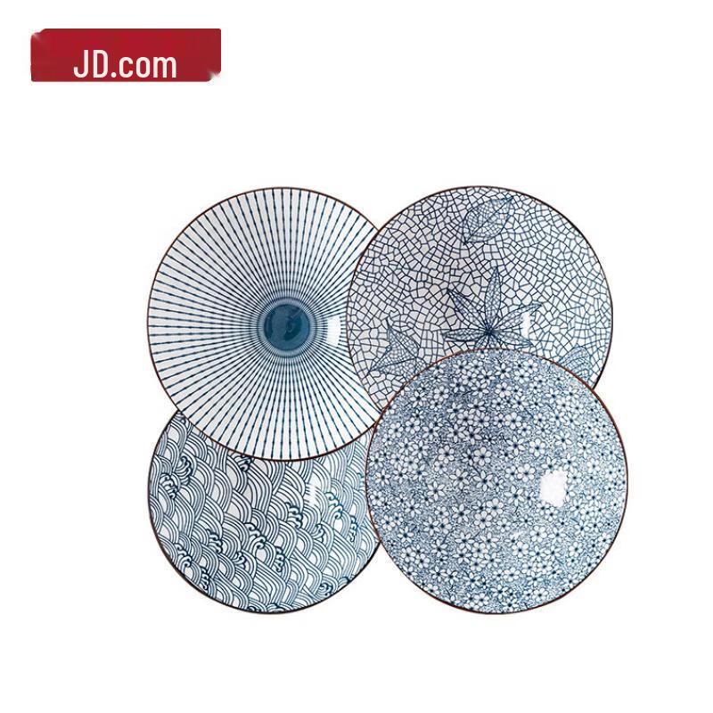 Jingdong Japoński Zestaw Ceramicznych Misek do Ramenu