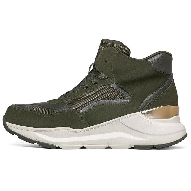 (WMNS) Skechers Rovina High-Top Green Women s 155250-OLV EU 37
