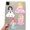 8 Cartoon Princess Face Change Guka Collage Hands-on DIY Handbook Mobile Phone Case Laptop Decoration Can Be Waterproof