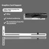 Vertical Graphics Card GPU Support Video Card Sagging Holder Bracket L Shape GPU Support Bracket for Desktop PC
