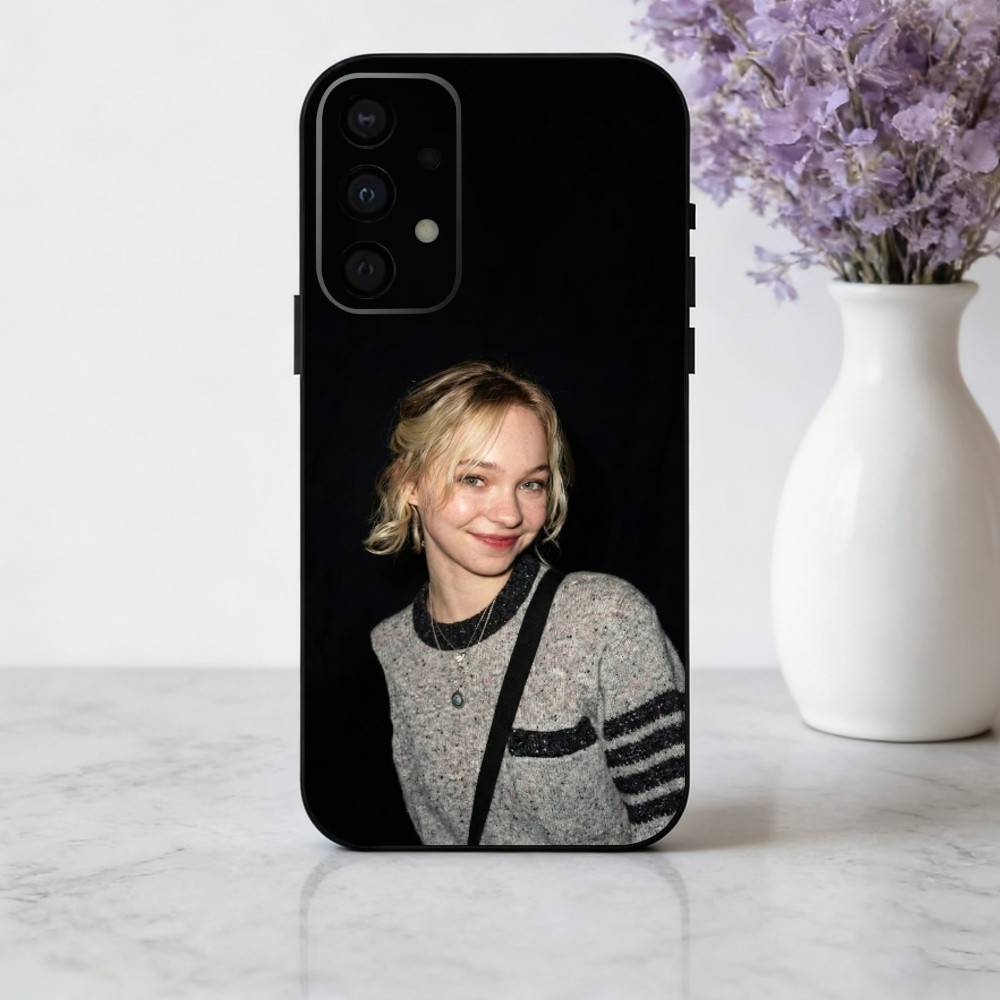 vibrant E-Emma M-Myers Actress Phone Case For Samsung Galaxy A73,A72,A71,A70,A53,A52,A51,Soft Silicone Black Cover