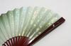 Kyoto folding fan for congratulatory folding 6 15 paulownia box [Hasegawa] Tomesode, fan, inches, ribs, Tame-lacquered fan, shell-covered,