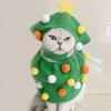 Dog Outfit Dress Costume Halloween Pet Cosplay Christmas Tree Theme