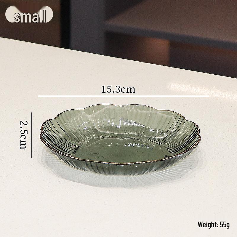 2023 Drenajlı Lüks Meyve ve Atıştırmalık Kasesi - Sehpa İçin Zarif ve Geniş