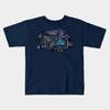 Boys Girls Soft Cotton Graphic Tees Hollownest T-shirt Breathable Daily School Wear Kids T-Shirts