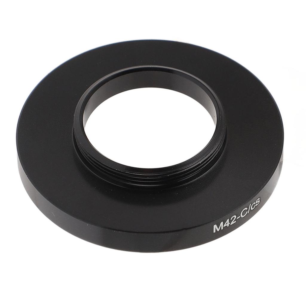 M42 To C CS Adapter Ring M42x0.75mm Female To C CS Mount Adapter Ring for Macro Photography Telescope