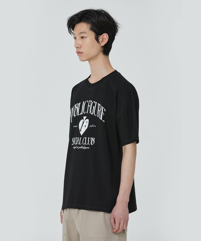 PUBLICFIGURE Social Club T-Shirt_Black