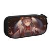 Fun Genshin Impact Amine Hu Tao Pencil Case Pencilcases Pen Box for Student Big Capacity Bags Students School Zipper Stationery