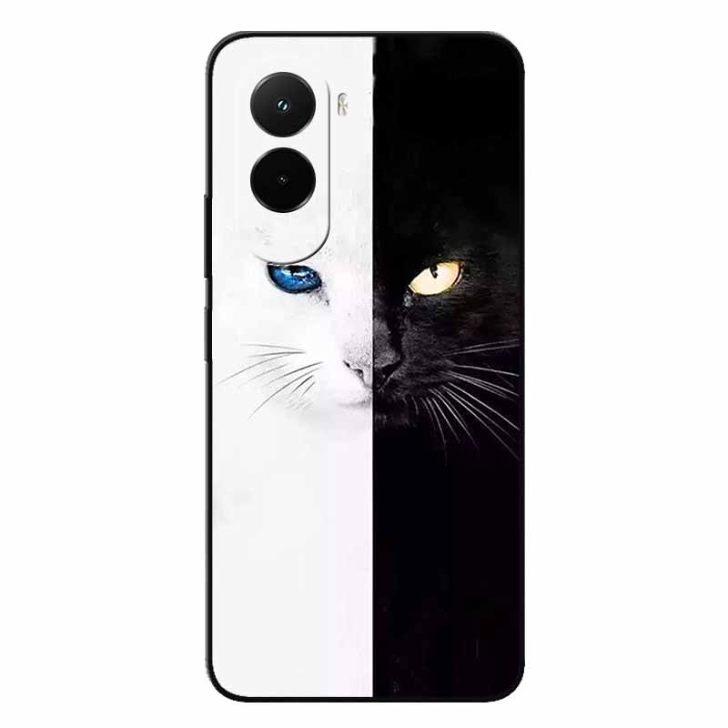 Soft Case For Poco M7 4G Cases Cartoon Back Cover For Xiaomi Poco M7 Protective Animal Bumper Bag Poco M7 M7 4G Cool Cat Capa M7