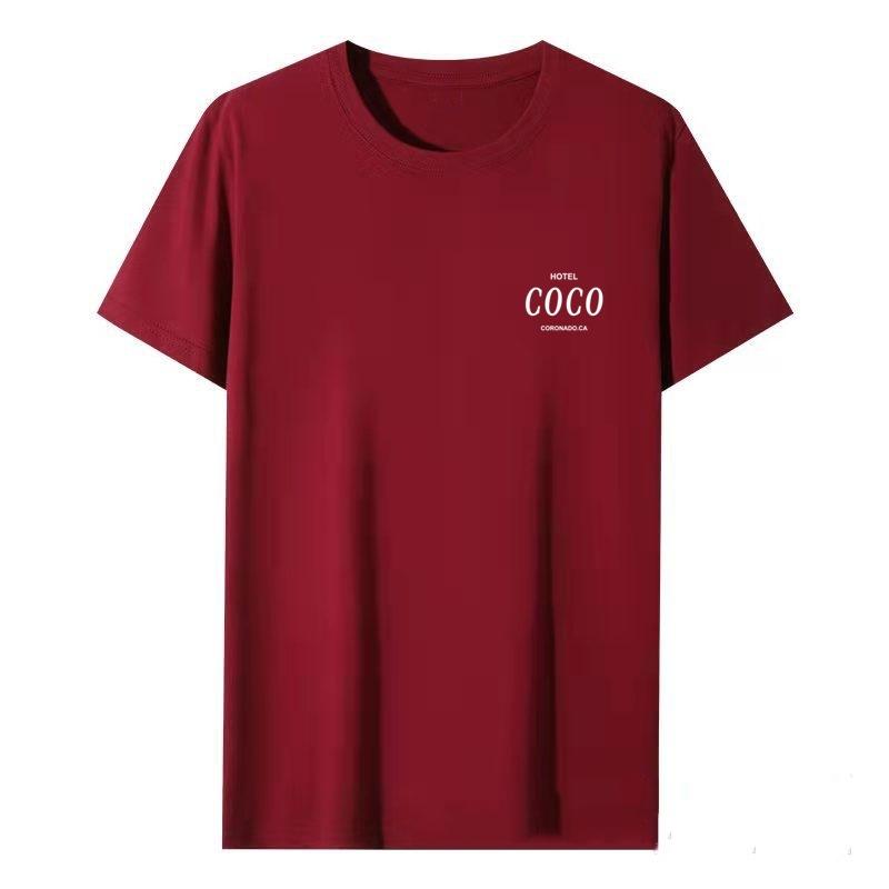 Codzienny T-shirt z krótkim rękawem na lato 2026 dla mężczyzn w dużych rozmiarach, z okrągłym dekoltem, luźne ubranie, wygodny T-shirt, odzież estetyczna