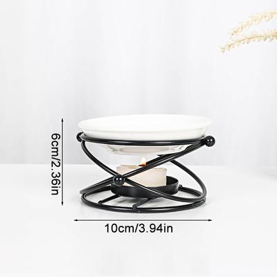 1Set Essential Oil Diffuser Essential Oil Burner Aromatherapy Candle Wax Melting Furnace