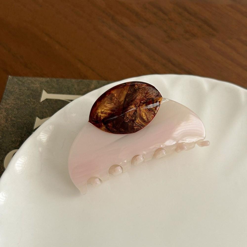 Vintage Hair Clip Acetic Acid Hair Claw Fashion Shark Clip  Girls