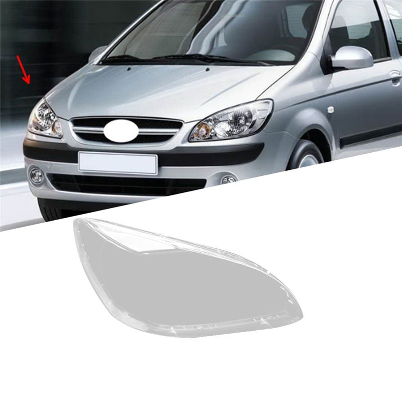 Versatile Car Headlight Shell Lamp Shade Transparent Lens Cover Headlight Cover For Getz 2006-2011