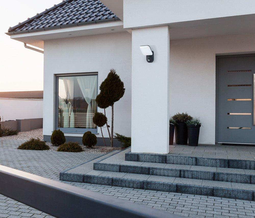 Kinkiet zewnętrzny LED 12W z czujnikiem NAMMI 3K D-SENSOR OWL-6206-S-3K Italux