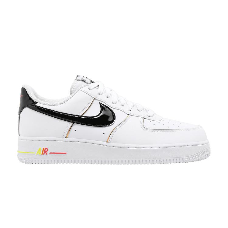 

Nike Air Force 1 07 LV8 Fresh Men Sneakers White Black Bright-Crimson DJ5523-100