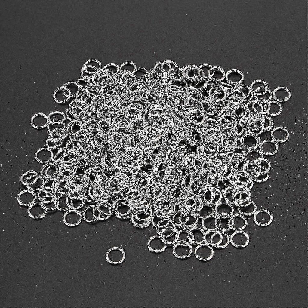 New 25-26 500 Stainless Steel Open Jump Rings 7mm Dia. Findings Edition