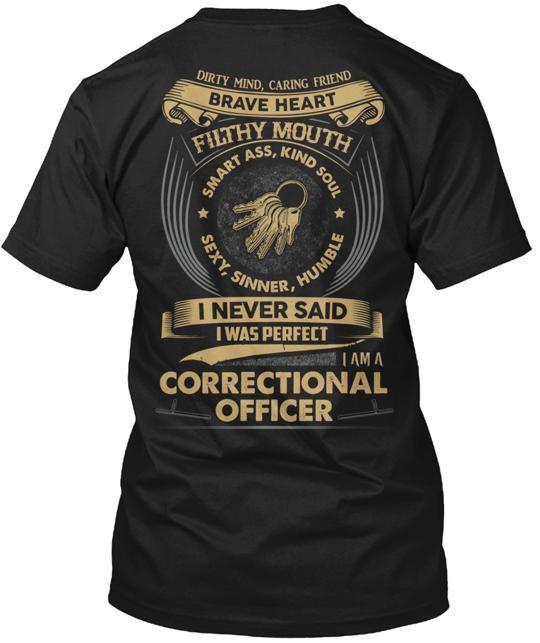 Correctional Officer T-Shirt Made in the USA Size S to 5XL Unisex T-Shirt M