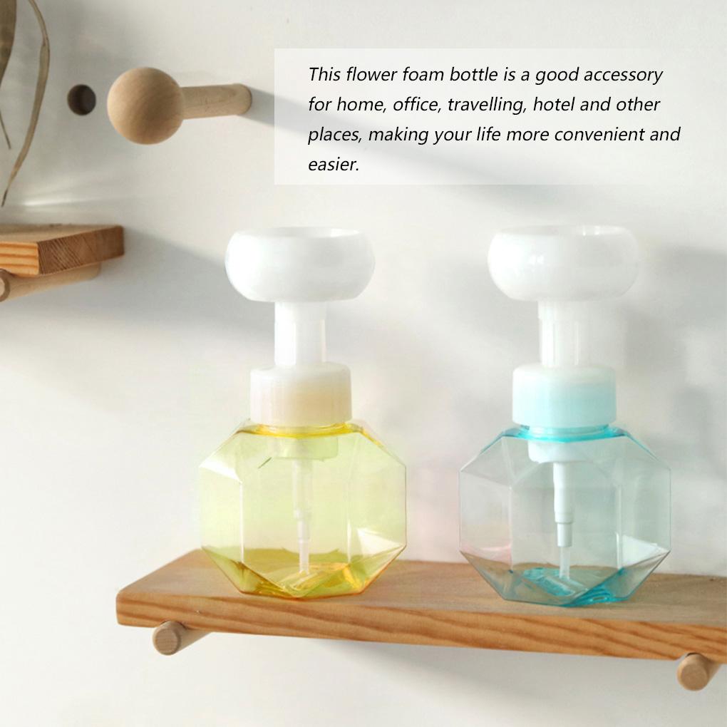 1pc Liquid Soap Dispenser er Shape Foam Foaming Pump Empty Bottle