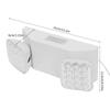 Emergency Light With Battery Backup 6 Pack Emergency Exit Lights Dual Head Adjustable Led Light Commercial Waterproof Lamp