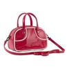 PUMA Silver Hardware Bowling Bag, Shoulder Bag, Crossbody Bag, Handbag Regular Women's Red 091824-03