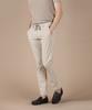 PANICALE Beige Elastic Cotton Pants