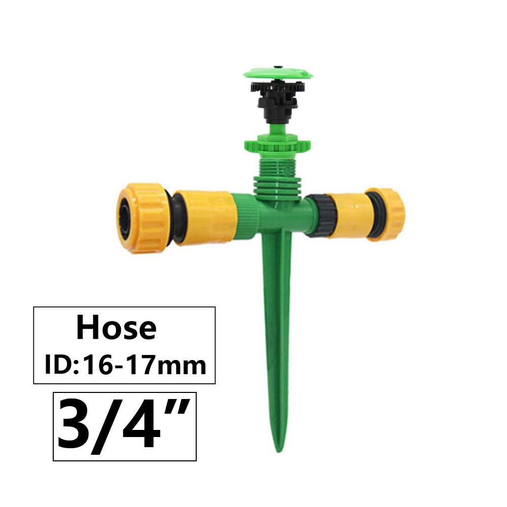 1/2" Male Thread Automatic Rotating Jet Sprinklers Nozzles For Garden Irrigation Lawn Greenhouse Farm