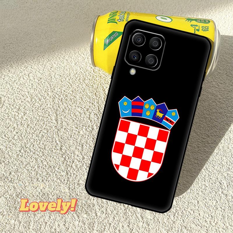 Croatia Flag Case For Samsung Galaxy M52 M36 M06 M16 M56 M33 M15 M55 M31 M13 M12 M14 M53 M32 M35 M34 M54