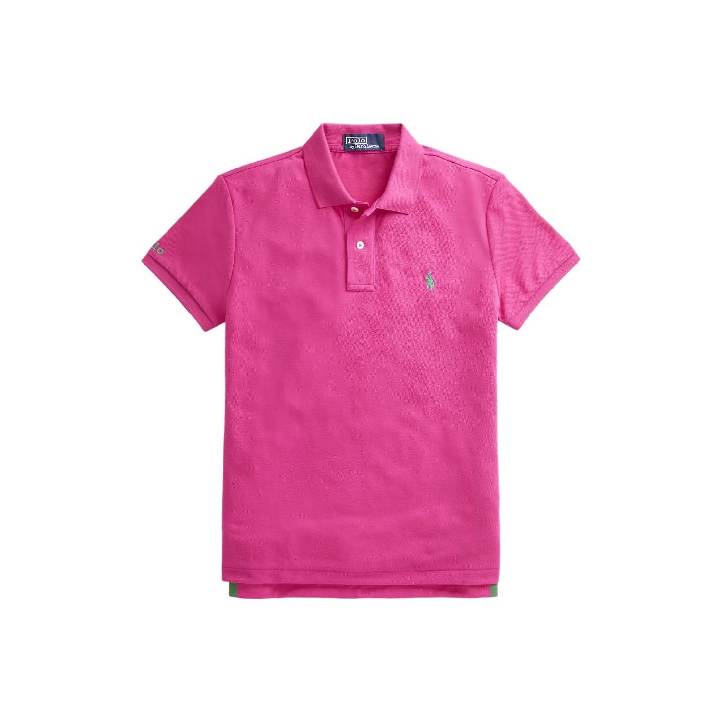 

Polo Ralph Lauren Серия Earth Вышитый логотип маленькой лошади Пуловер с коротким рукавом Женские топы WMPOKNINN820605-650 M