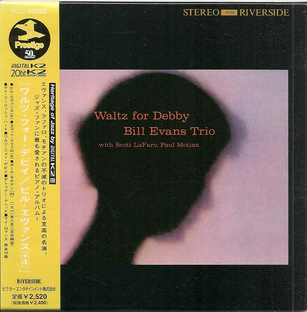 

CD BILL EVANS - Waltz For Debby VICJ60292 RIVERSIDE 1999 Japan Jazz Used