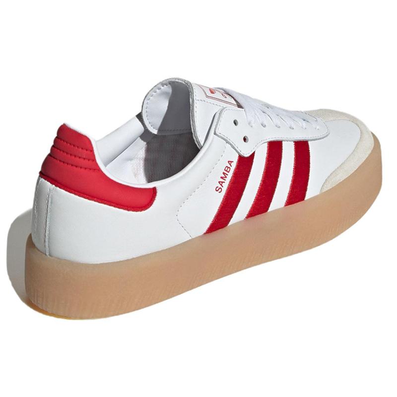 Adidas Women's Sambae 'White Scarlet Gum' Women's Sneakers ID0438