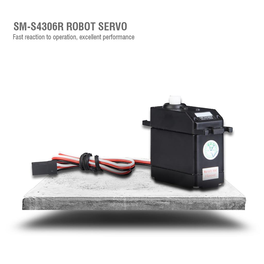 SM S4306R 360degree Continuous Rotation Robot Servo for RC Robot Part Accessory