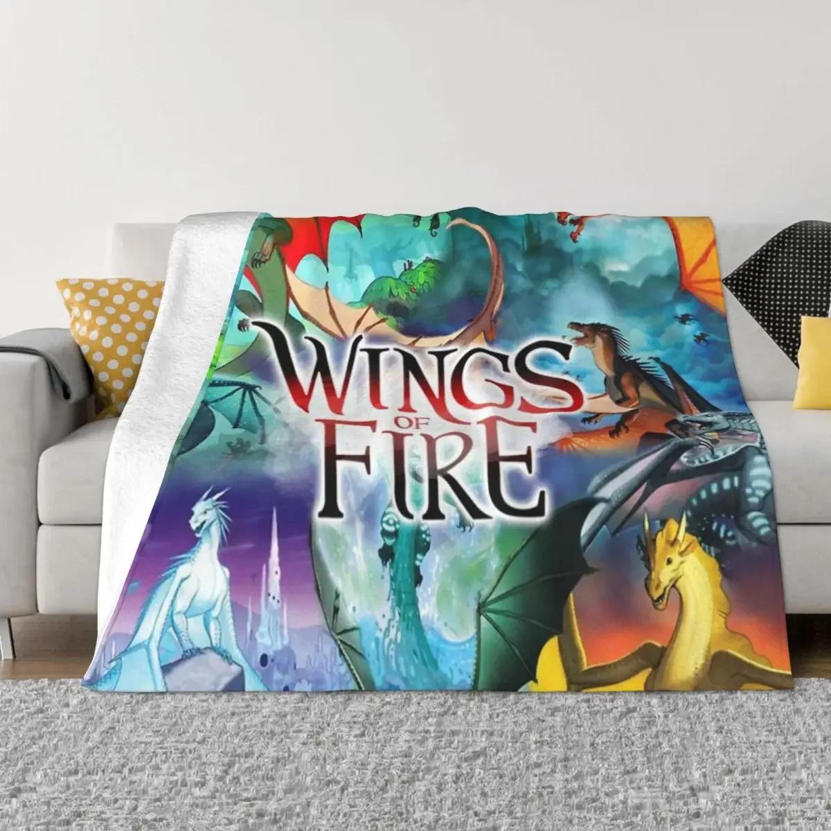 Wing of fire all dragon Throw Blanket Designer Blankets Summer Bedding Blankets Moving Blanket Thermal Blankets For Travel 30x40in