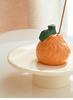 Creative Fruit Shaped Incense Holder, 3D Cute Incense Insertion Plate Decoration, Banana and Apple