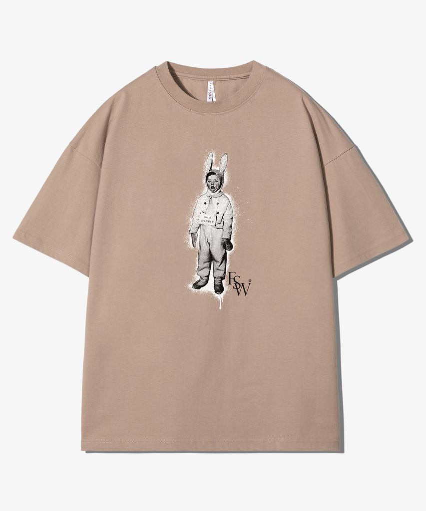 Paensyo Im A Rabbit Short Sleeve - Beige