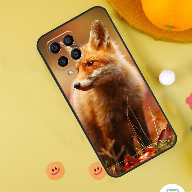 Cute Fox In Autumn Case For Samsung Galaxy M31 M32 M12 M52 M21 M15 M55 M56 M36 M16 M06 M13 M33 M53 M14 M34 M54