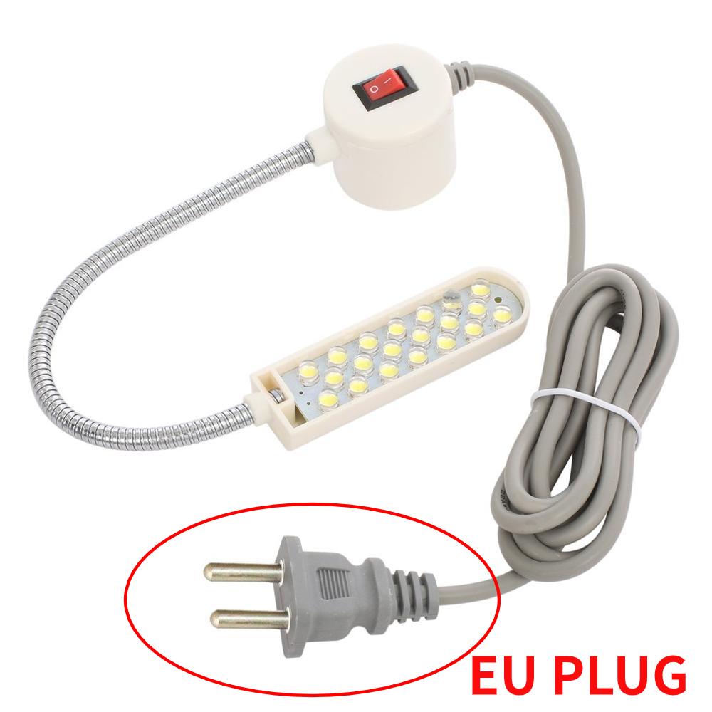 

10/20/30 светодиодных промышленных швейных машин, осветительная лампа, аксессуары для швейных машин, рабочее освещение, гибкая 360° гусиная шея 10LEDS