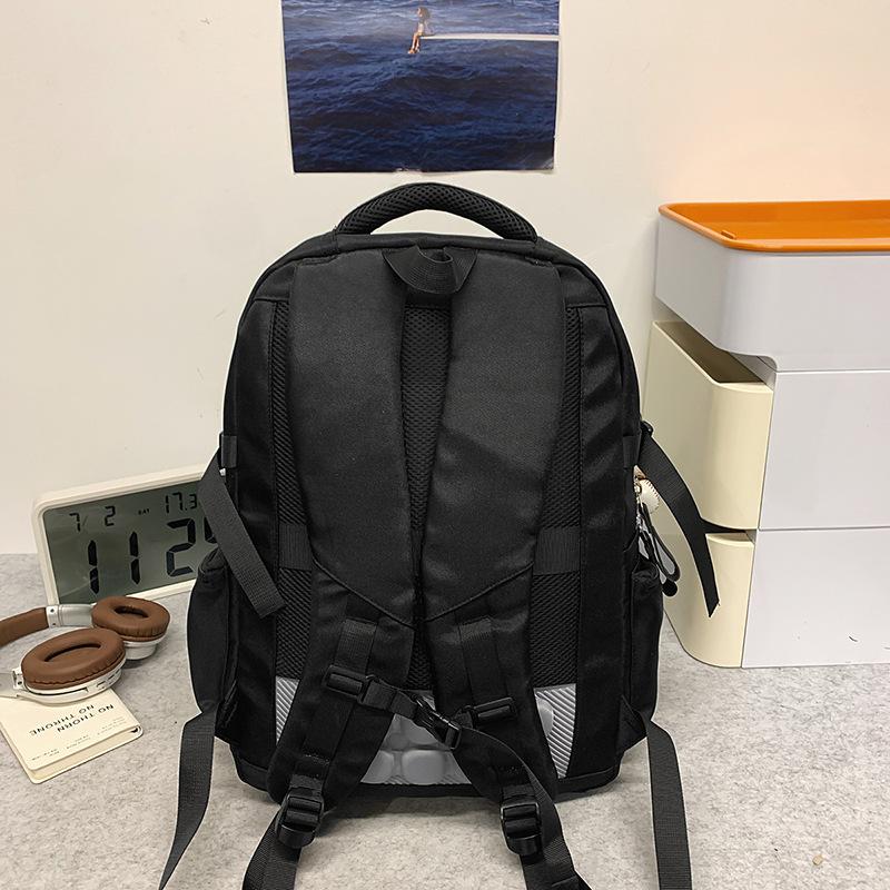 School Bag High Quality School Bag Ins Trendy Couple Leisure Travel Backpack Large Capacity Strong and Durable