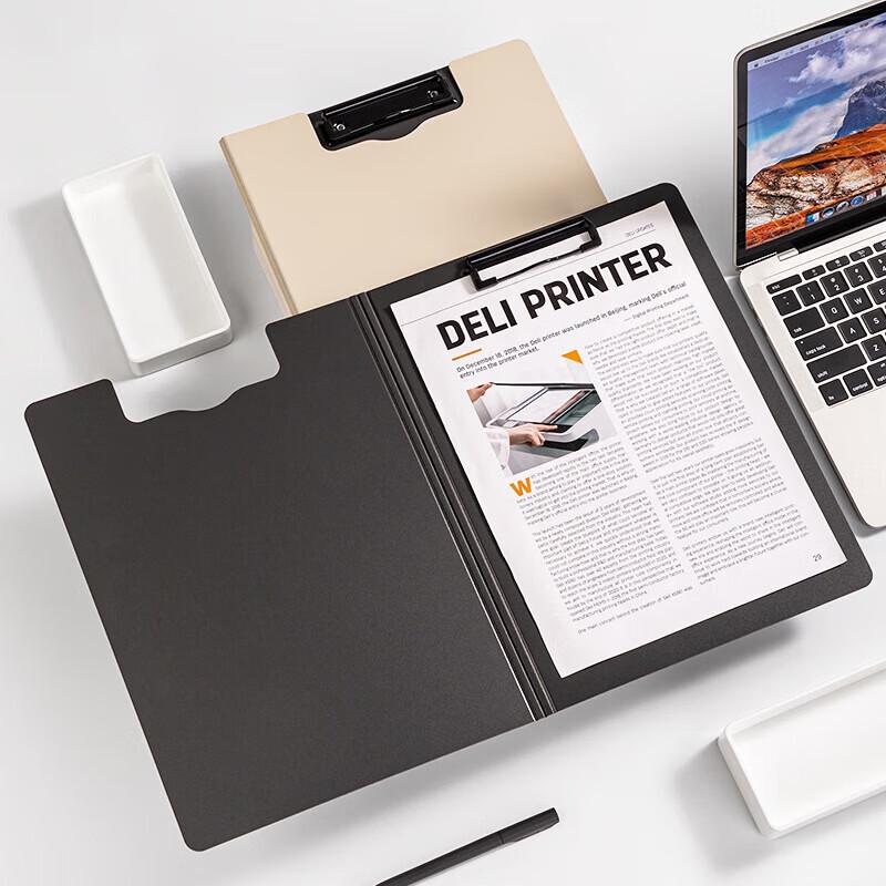 Deli 5016 A4 Vertical Folding Clipboard