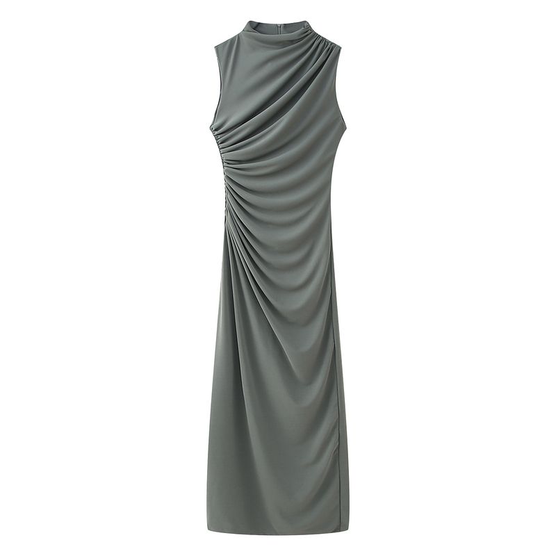 Women's New Fashion Dress Ruched Decoration