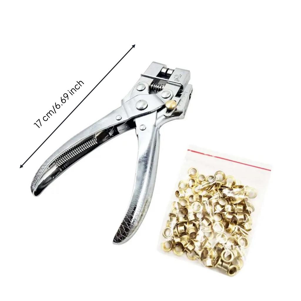 Eyelet Hole Punch Portable Tool Sturdy for Leatherworkers, Crafters