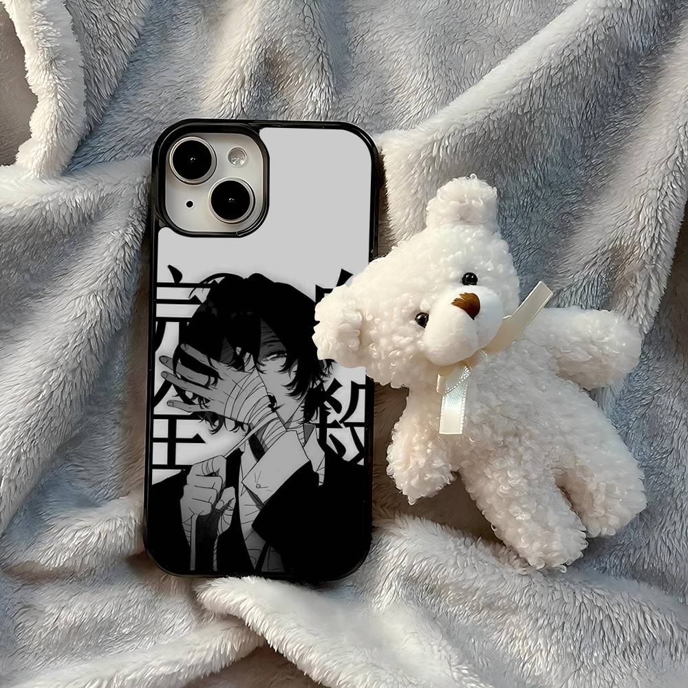 Anime Bungo Stray Dogs Dazai Osamu For iPhone 17 16 Pro Max Air 13 12 Mini 14 15 Plus 11 PC+TPU Back Cover