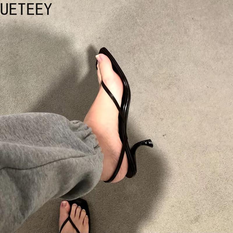 Fashion Summer High Heel Women Clip Toe Sandals Fashion Narrow Band Shoes Design Style Party Dress Sandalias Shoes