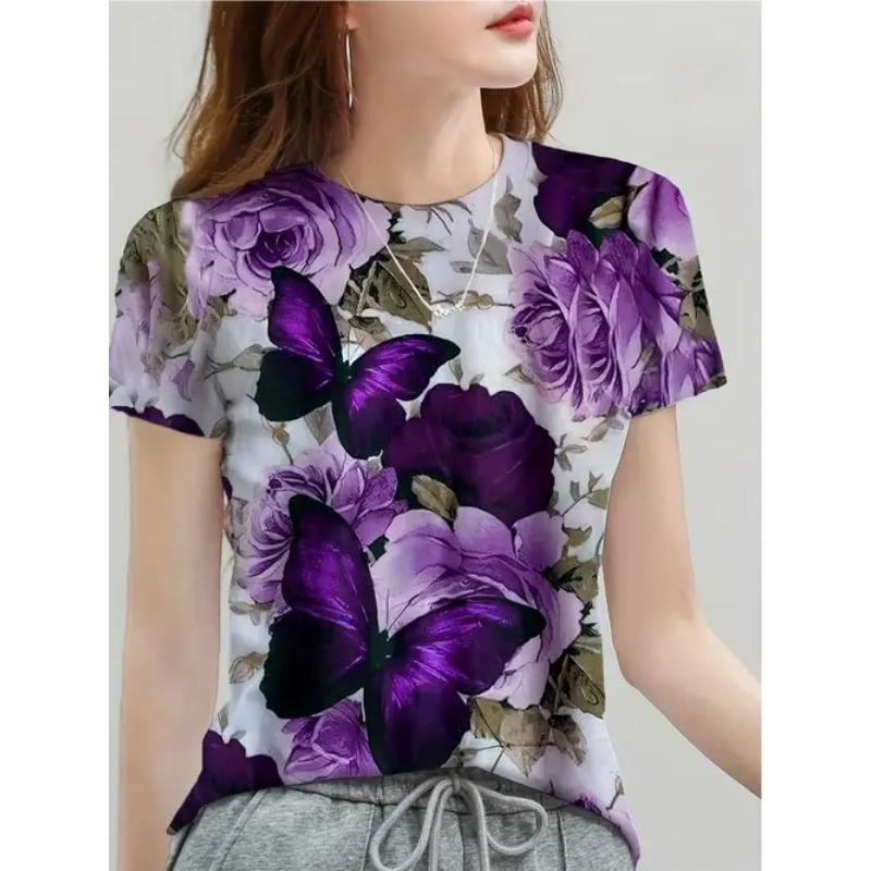 

Модная Повседневная Универсальная Трендовая Высококачественная Удобная Легкая Футболка с Коротким Рукавом и Круглым Вырезом 6XL