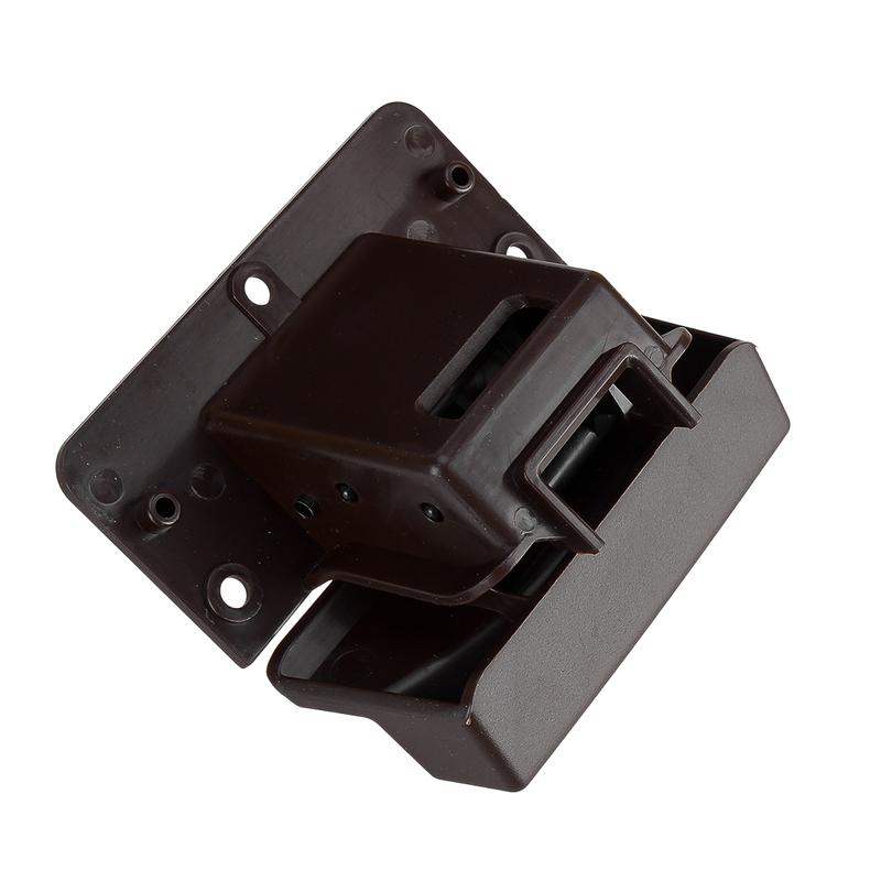 5RQ83LU7AC Car Center Console Armrest Lid Latch Fit For Dodge Ram 1500 2500 3500 4500 5500 2015 2016 2017 Brown ABS