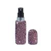 Portable Perfume Spray Bottle Rhinestone Inlaid Storage Container  Travel Accessories